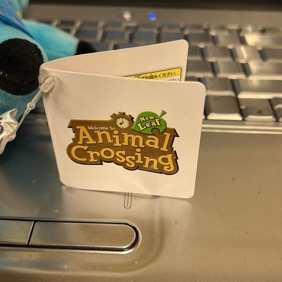 NWT-Animal Crossing New Leaf 8" Cyrus Stuffed Plush - Picture 3 of 4